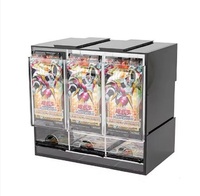 Organisateur de boosters en acrylique transparent personnalisé pour l'affichage et le rangement
