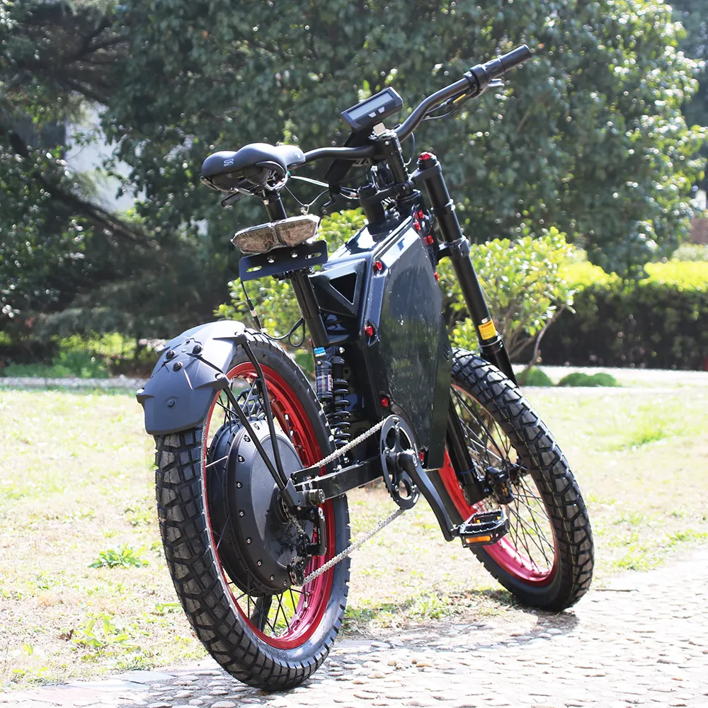 Ebike-bicicleta eléctrica con pantalla de colores TFT, ebike de 80 km/h-100 km/h, similar a la de bombardero, venta al por mayor