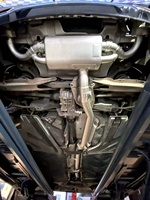 Système sain de tuyaux d'échappement de pièces d'auto d'acier inoxydable pour Benz AMG A45 2.0T W177 2018-2022