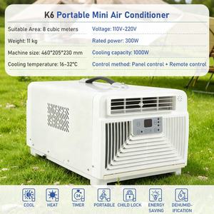 Climatisation <span class=keywords><strong>mobile</strong></span> intelligente certifiée CCC, commande par application <span class=keywords><strong>mobile</strong></span>, 3400 BTU, 100-240 V, refroidissement uniquement, <span class=keywords><strong>climatiseur</strong></span> de tente portable - Product Image 5