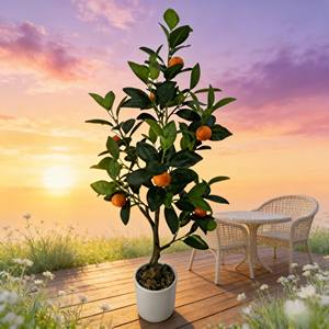 Árbol de Naranjas Artificial, Árbol Artificial, Árbol de Frutas Artificial, Árbol de Naranjas - Product Image 6