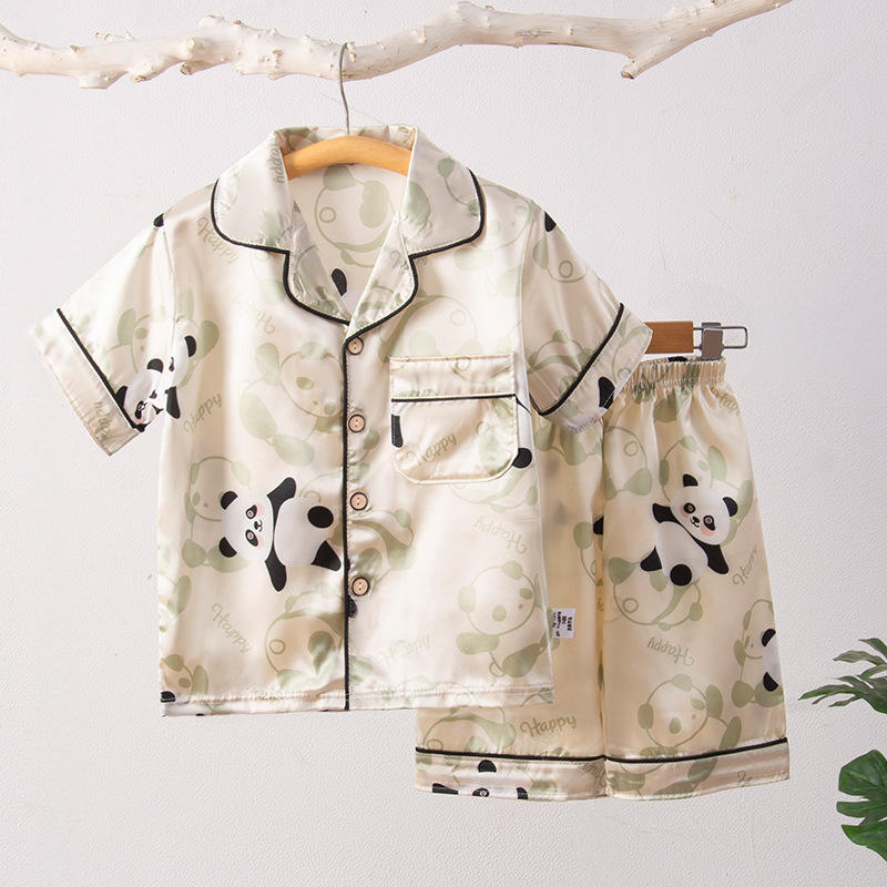 2131 - Panda adorable de seda helada