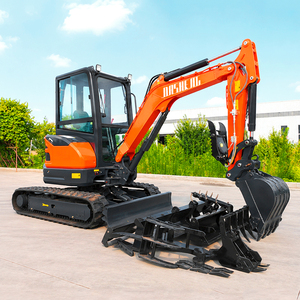 SPEDIZIONE GRATUITA Mini Escavatore da 3 Tonnellate CE EPA EURO 5 con Motore Kubota, Escavatore Cingolato da 1-2 Tonnellate, Macchina Escavatrice Agricola Cinese - Product Image 1