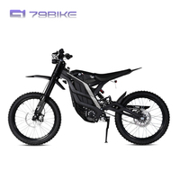 Moto électrique tout-terrain pour adultes W 79Bike Falcon Pro 120 km d'autonomie 10 kW
