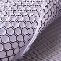 Tissu en maille 3D respirant et lavable en polyester HH-010 pour matériaux de soutien-gorge