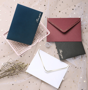 Carte de remerciement élégante personnalisée avec enveloppe pour les marques de bijoux, la reconnaissance client et l'emballage cadeau, accessoire pour magasin de cadeaux - Product Image 4