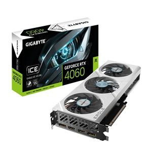 การ์ดจอเกมมิ่งมือสอง 4060 ICE Fan 8G สีขาว PCI-E GDDR6 12GB สำหรับแล็ปท็อป ประสิทธิภาพสูง พร้อม Core Clock 2505MHz เพื่อความเร็วสูง - Product Image 1