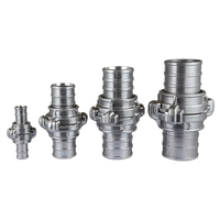 Tanduk Rusia standar aluminium Aloi Jet api Nozzle perlengkapan pemadam kebakaran aksesori untuk Fire Hydrant
