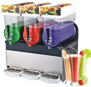 110V220V frozen drink machine 3 tanks 3x15L slush granita/slush machine/slushy machine