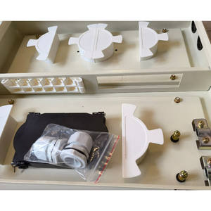 Cassettes de raccordement de <span class=keywords><strong>fibre</strong></span> optique Gpon Odf imperméables pour extérieur, 24 ports SC/UPC avec pigtails et adaptateurs - Product Image 5