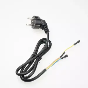 VDE Approved EU 3 PIN Plug Power Cord 16A 250V For EURO Country AC Power Cable Computer Power Cord