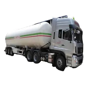 56cbm丙烷加油机拖车3轴56000升25吨液化石油气加油机尼日尔
