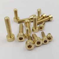 Titanium Bouten/Moeren Machine Schroef Verborgen Camera Gipsplaten/Houten Grond Zelftappende Schroef Bal Zelf Boor Schroef Allen schroefdop
