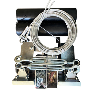 Système de Corde Anti-Vent <span class=keywords><strong>pour</strong></span> Porte Industrielle, Câble de Soutien en Acier Galvanisé <span class=keywords><strong>pour</strong></span> <span class=keywords><strong>Volet</strong></span> Roulant, Protection Contre les Ouragans - Product Image 3