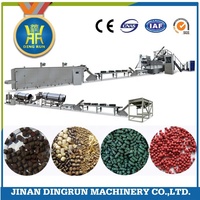 Machine extrudeuse automatique de granulés d'aliments pour poissons flottants du Bangladesh, 1 tonne par heure, ligne de production d'aliments pour poissons et crevettes