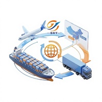 Le meilleur service d'agence logistique rapide FCL LCL DDP, agent de fret aérien, expédition de la Chine vers les États-Unis et l'Europe