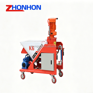Solution professionnelle pour la rénovation de bâtiments, machine à projeter le plâtre, machine à projeter le mortier automatique, pulvérisateur de ciment - Product Image 3