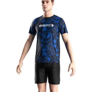 เสื้อยืดแทรคสูทขายส่ง เสื้อยืดคอตตอนยกน้ำหนัก เสื้อยืดรัดรูป เสื้อยืดออกกำลังกายสำหรับเล่นกีฬา - Product Image 5