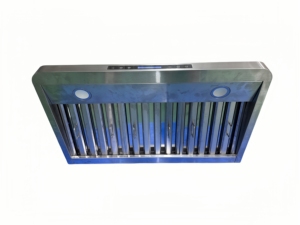 เครื่องดูดควันในครัวขนาด 36 นิ้ว 1200 ลูกบาศก์เมตร/ชั่วโมง พร้อมตัวกรองแบบ Baffle, ไฟทรงกลม 2 ดวง และมอเตอร์ทรงพลัง 2 ตัวในโครงเหล็กสแตนเลส - Product Image 6