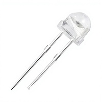 QIMEI Lampada LED a Infrarossi 3mm 5mm Tipo Cappello di Paglia 850nm 940nm 620nm 0.06W