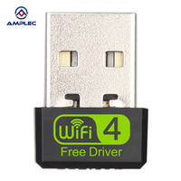 Tarjeta de Red Inalámbrica WiFi 4 de 150 Mbps, Adaptador WiFi de Alta Velocidad 802.11n para PC