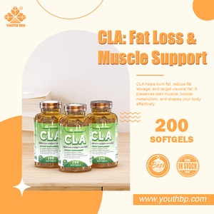 Gélules d'huile de CLA non-OGM en marque blanche OEM/ODM, 1000 mg chacune, contenant 80 % d'acide linoléique conjugué, prêtes à l'expédition - Product Image 2