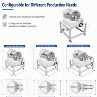 Alimentateur rotatif centrifuge personnalisé avec moteur et guide réglable par PLC pour une orientation délicate des composants – Production automatisée