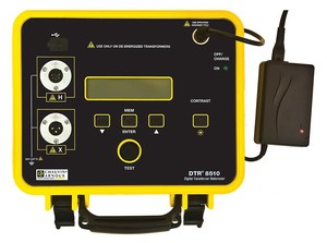 NOUVEAU - STOCK CANADA - Ratiomètre Chauvin Arnoux DTR8510 OEM à réglage automatique, rapport 0,8000-8000:1, garantie 1 an, Ratiomètre multi-intervalles DTR 8510 - Product Image 3