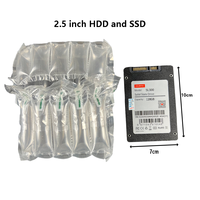 Sac à colonnes d'air gonflable, coussin antichoc, emballage de protection pour disques durs, SSD, appareils électroniques, emballage portable pour expédition