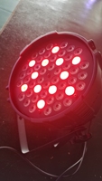 Plaque à led par la lumière 54*3w led intérieur extérieur par la lumière étanche led par peut uplight
