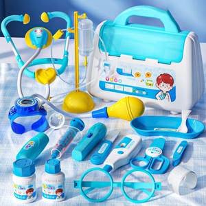 Children's Pretend Play Medical Backpack Storage Box Injection Play House <b>Toy</b> <b>Set</b> Simulation Medicine Box - Product Image 3