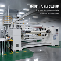 Chaîne d'extrusion de film coulé clé en main pour la fabrication de films TPU PPF pour la production de films de protection de peinture automobile