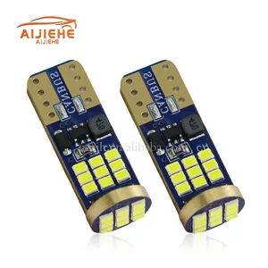 Factory Direct Canbus T10 led light W5W 18smd Car interior T10 Width Light auto bulb diode Led light