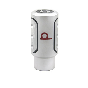 Car Gear <b>Knob</b> Aluminium Alloy Silver Black Manual Automatic <b>Shift</b> Head 17 Universal Fit - Product Image 5