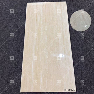 Mới đến màu be travertine 60x120cm tráng men sứ gạch đá cẩm thạch bóng sàn gạch cho phòng khách và carrelage - Product Image 4