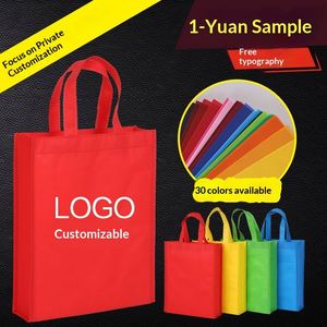 Non-woven Custom Eco-friendly <b>Tote</b> <b>Bag</b> for Shopping Advertising Promotion & Training Class with Logo Printing - Product Image 4