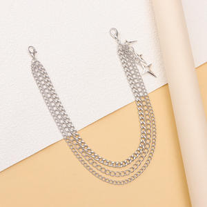 Multi Layered Star Shoe <b>Chain</b> Zinc Alloy Unisex Casual Martin <b>Boot</b> Accessory - Product Image 4