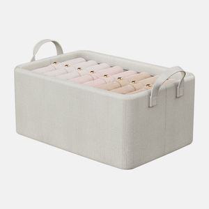 Modern Rectangle <b>Folding</b> <b>Storage</b> <b>Box</b> Factory Wholesale Collapsible Laundry Baskets and Pantry Organizers for Stuffed Animals - Product Image 5