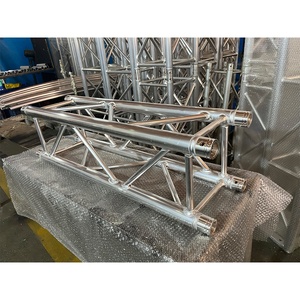 Structure d'affichage en alliage d'aluminium couleur argent, connexion par vis, installation rapide pour les expositions - Product Image 5