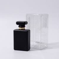 Petites boîtes d'emballage rectangulaires personnalisées en PET PVC transparent, écologiques, pliables, jetables, pour parfums et cosmétiques