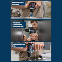 Perceuse sans fil Bosch Professional GSR 12V-32, moteur sans balais, couple élevé de 32 Nm, double vitesse, poignée en forme de T, outil électrique multifonctionnel