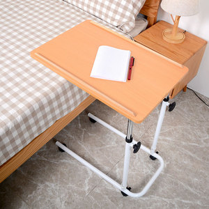 <b>Adjustable</b> Bedside <b>Table</b> Thickened Steel Hospital Bed Dining <b>Table</b> For Rehabilitation Center Minimalist Design Rectangle Shape - Product Image 2