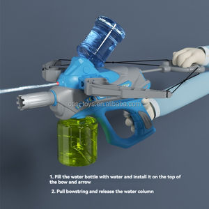 2 in 1 elektrikli plastik su tabancası ile oyuncak oklar yetişkinler ve çocuklar için uzun menzilli çekim yaz açık oyuncak - Product Image 3