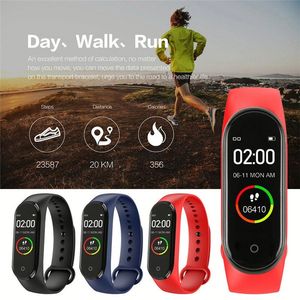 Reloj Inteligente M4 con Monitor de Ritmo Cardíaco y Sueño, Pantalla a Color, Pulsera Inteligente M4 para Hombres y Mujeres - Product Image 4