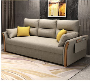 आधुनिक रहने वाले कमरे के सोफे बिस्तर उच्च गुणवत्ता वाले कपड़े असबाब - Product Image 4