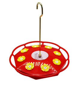 Mangeoire à oiseaux à eau pour jardin extérieur en <span class=keywords><strong>plastique</strong></span> rouge écologique, mangeoire automatique pour oiseaux à eau, couverture de fenêtre, <span class=keywords><strong>bouteille</strong></span> d'eau - Product Image 2