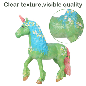 Set di Pittura Artistica Unicorno WAYEE |   12 modelli di unicorni in diverse dimensioni, grembiule colorabile e 12 colori di vernice acrilica in plastica - Product Image 3