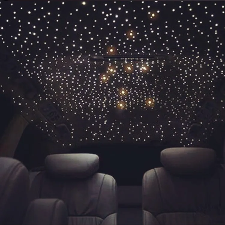 Home Rgbw Double Optic Fiber Led Indoor Car Roof Top Ceiling Star Light 16W Source Engine Safety Machine