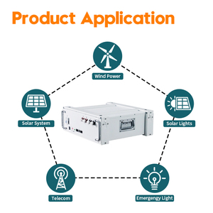 BMS inteligente batería de iones de litio 48V 100Ah UL certificación LiFePO4 batería para Estación Base de telecomunicaciones/almacenamiento de energía/UPS - Product Image 3