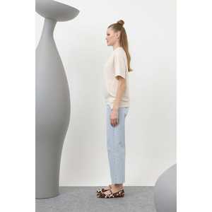 เสื้อยืดผู้หญิงปักลายกวาง แขนปกติ 32119TSH - Product Image 3